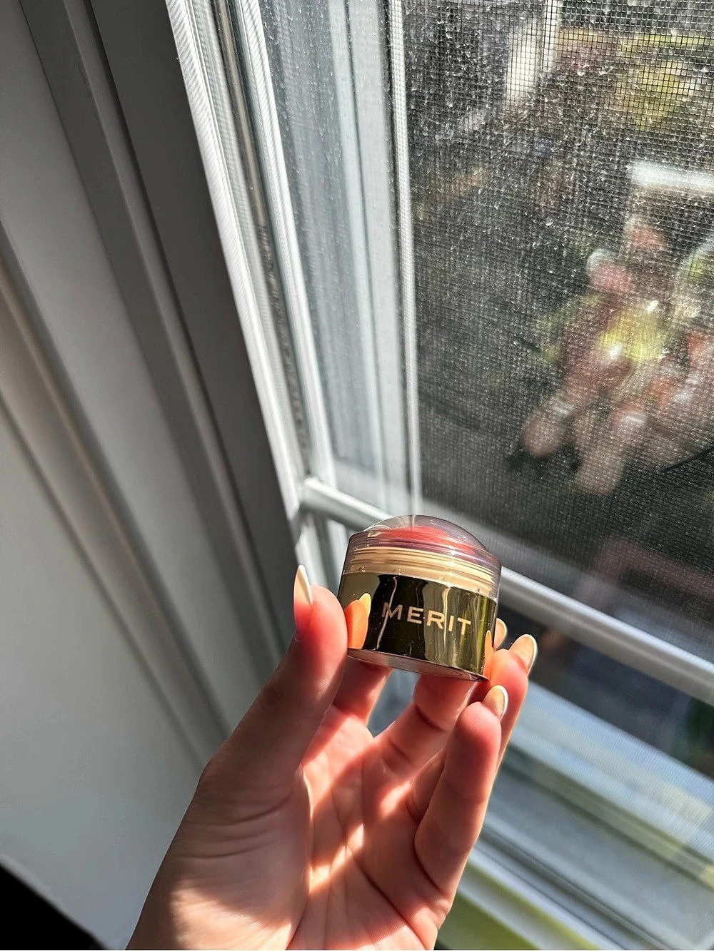 MERIT Flush Balm Cream Blush in Red